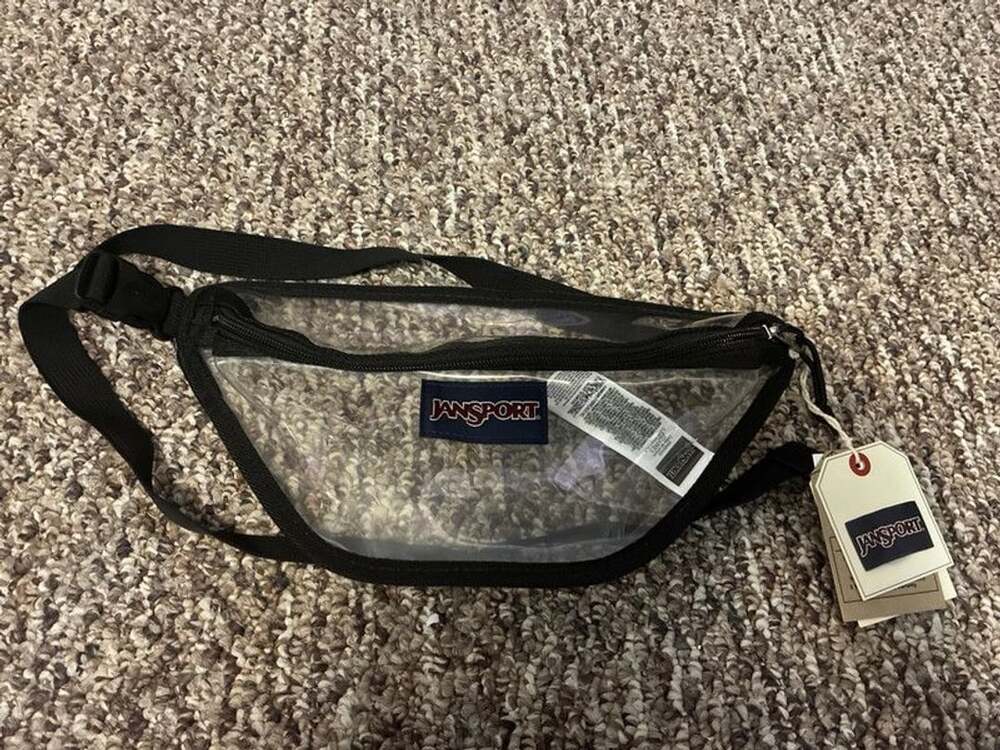 Jansport nwt clear waistpack fanny pack